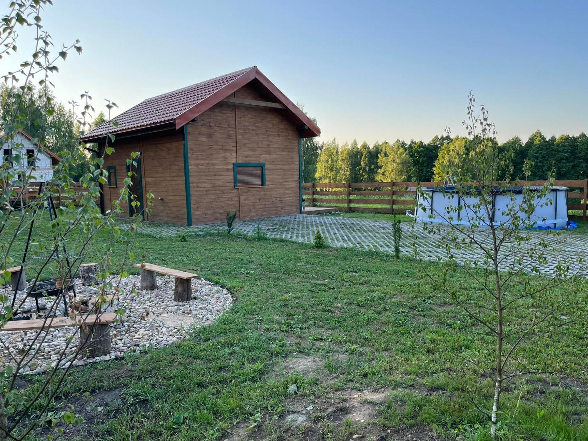 Zielona Chatka Nad Sapina Pozezdrze Exterior photo